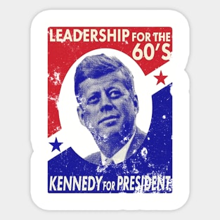 kennedy 60s Sticker